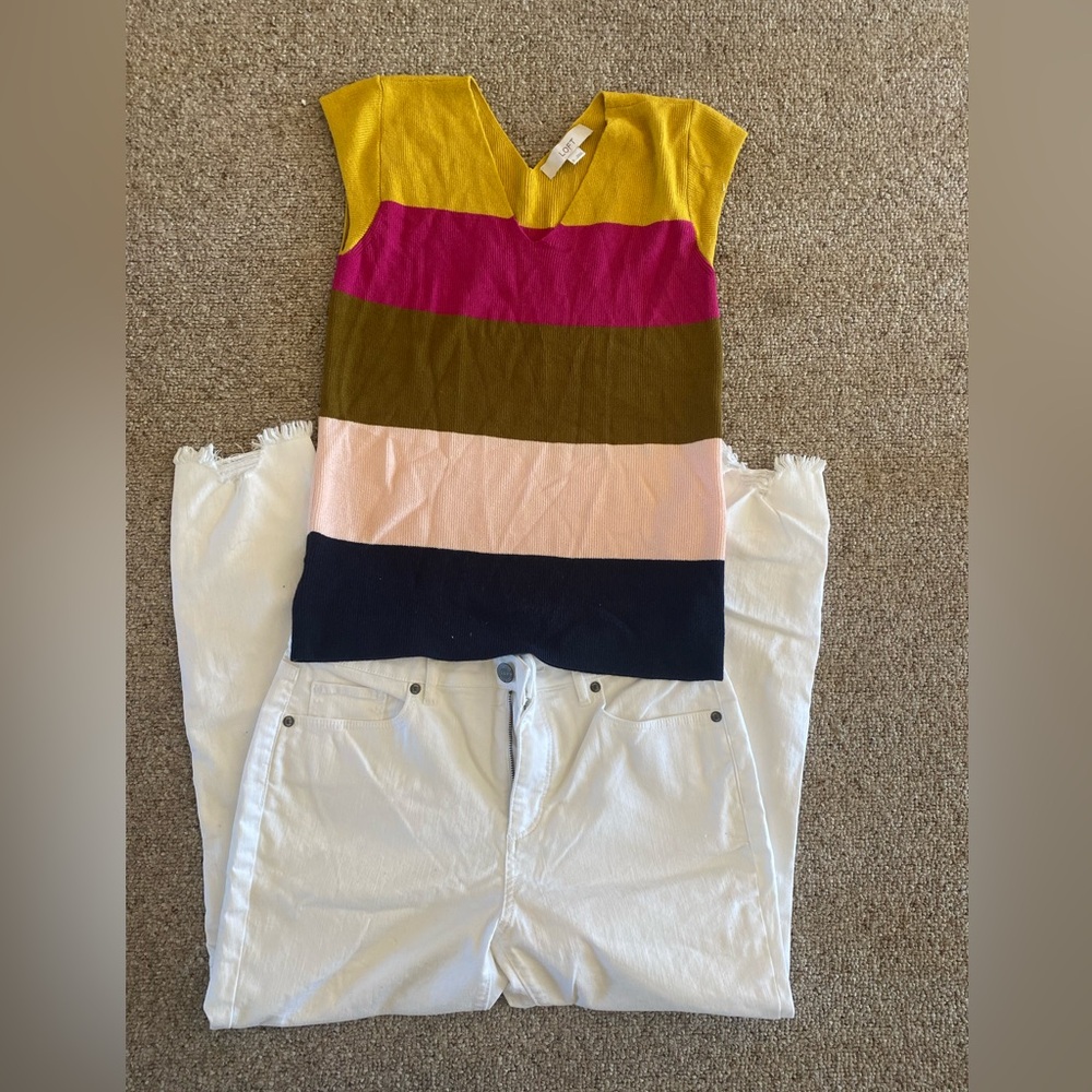 Loft Sweat and Jeans Bundle